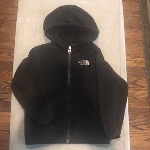 North Face fleece hoodie